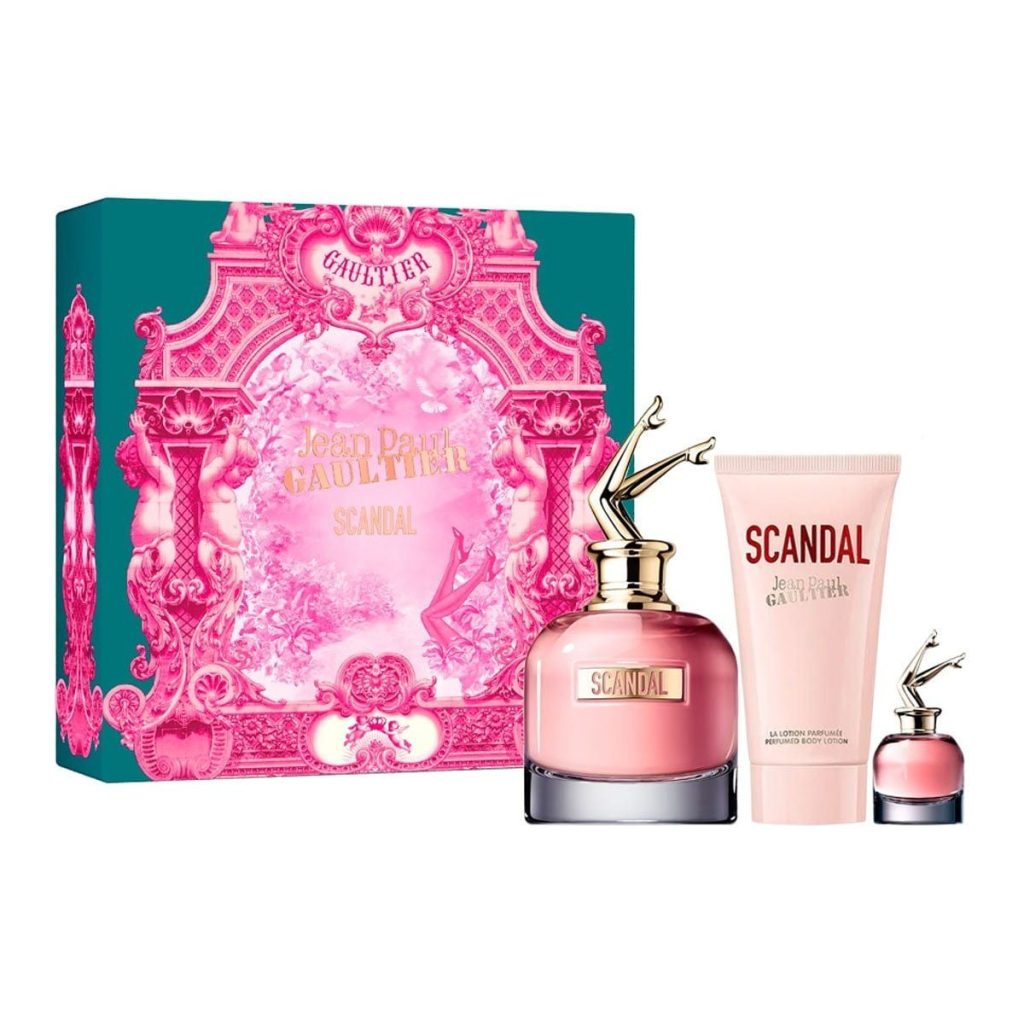 Gift Set Jean Paul Gaultier Scandal EDP 3pcs ( EDP 80ml & EDP 6ml & Dưỡng thể 75ml )