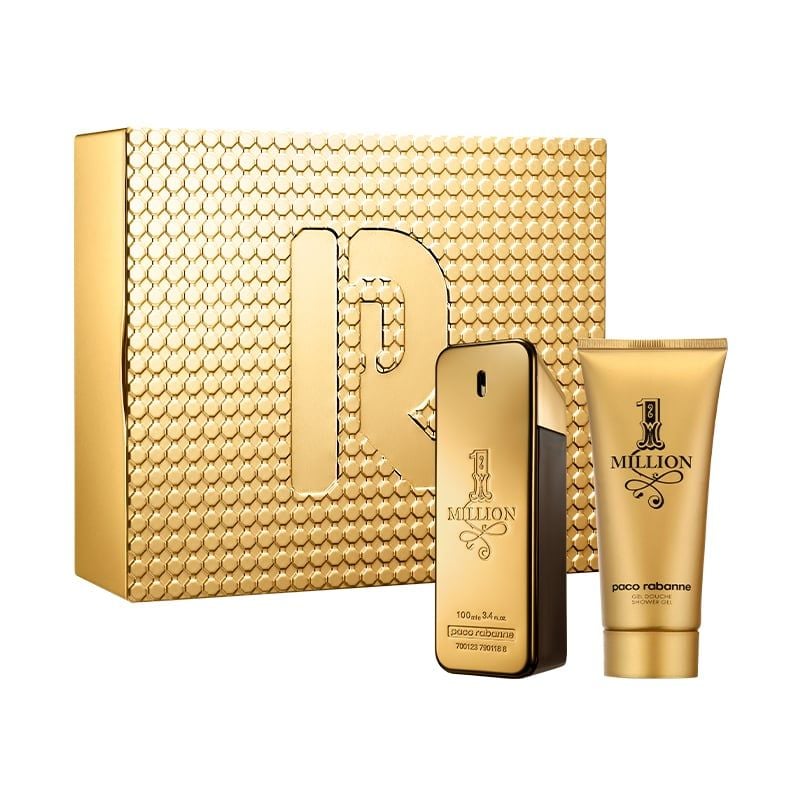 Gift Set Rabanne 1 Million EDT 2pcs (EDT 100ml & Shower Gel 100ml)